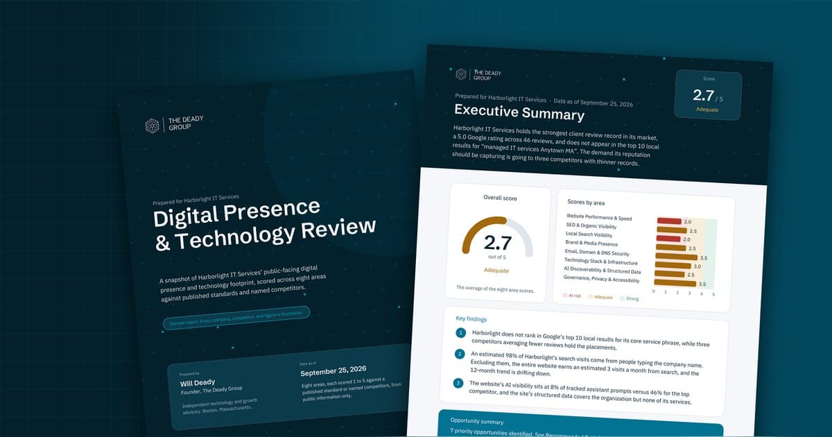 Deady Group Expands into Growth Advisory, Launches New Website